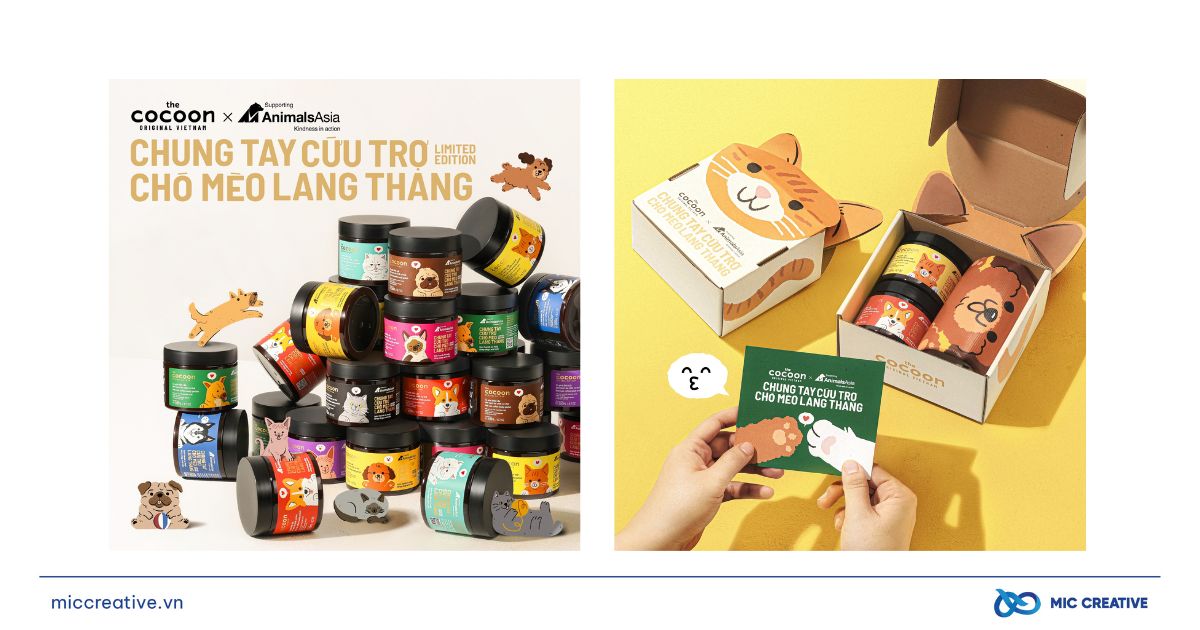 Chiến dịch Cocoon x AAF: Chung tay cứu trợ chó mèo lang thang