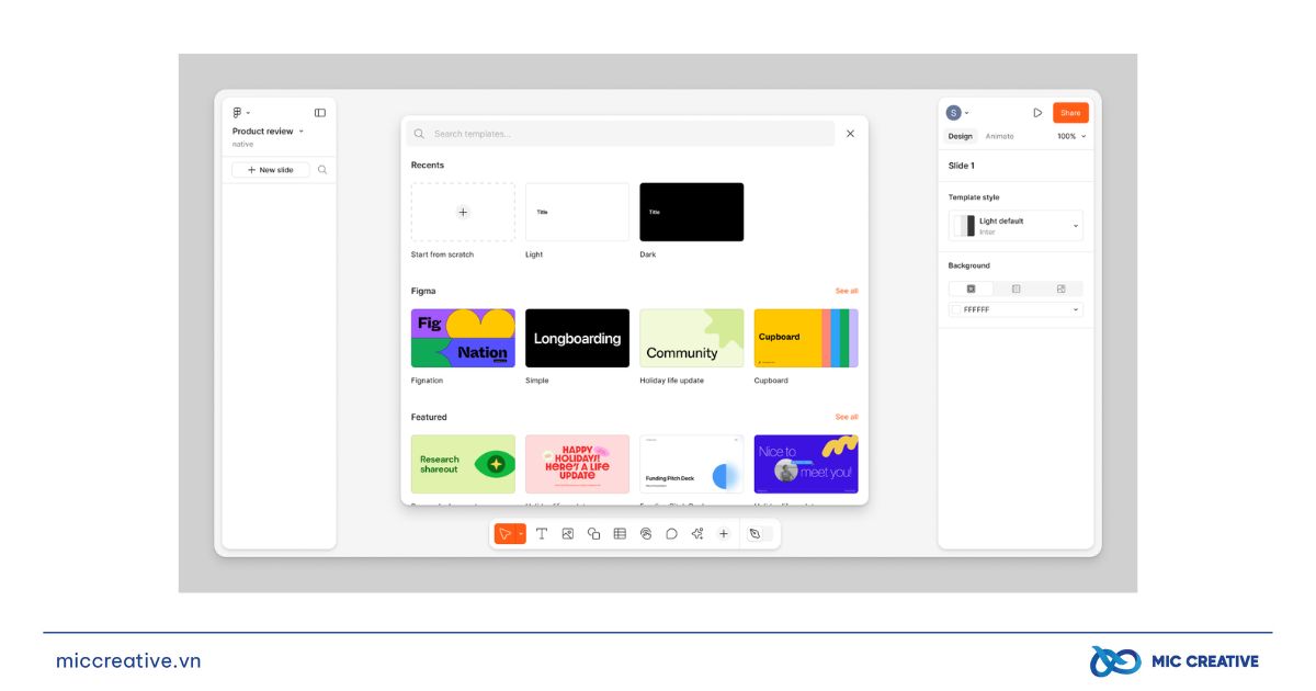 Figma Slides: Giải pháp mới cho thiết kế slides
