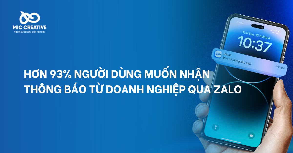 Phần lớn người dùng bị thu hút bởi thông báo Zalo: Nên vận dụng ra sao?