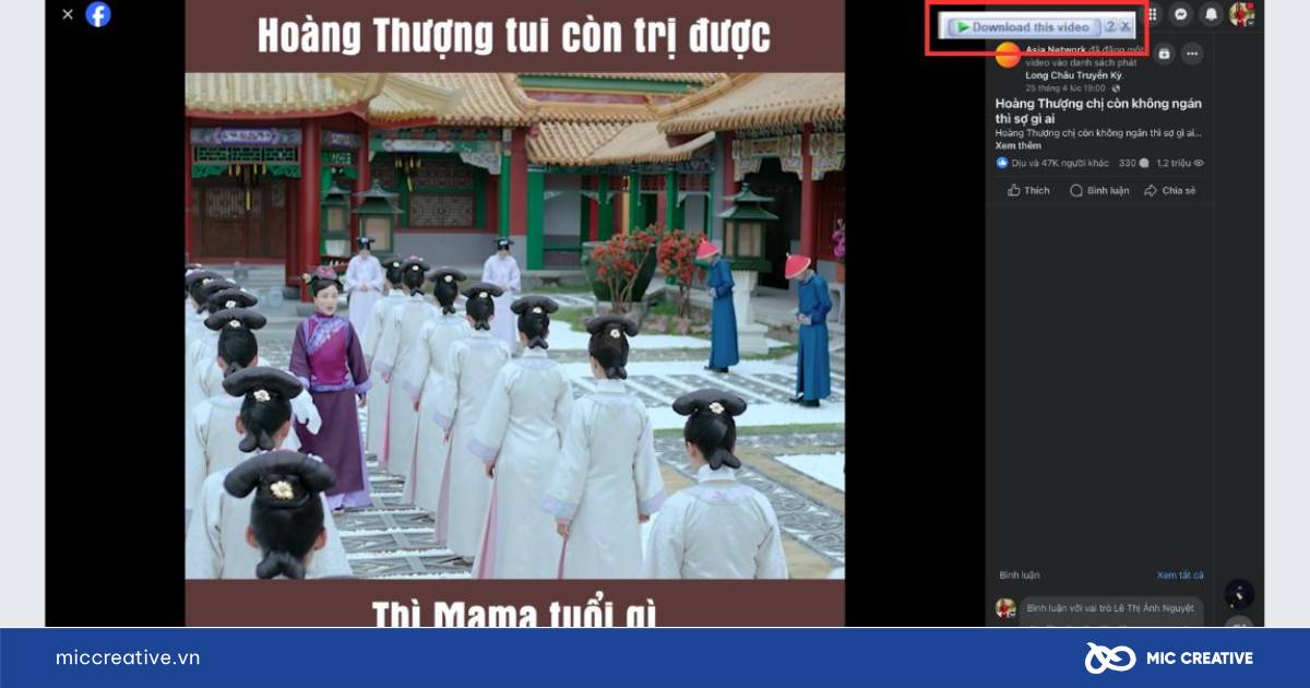 Tải video với IDM