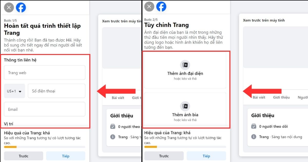 cách lập fanpage trên facebook