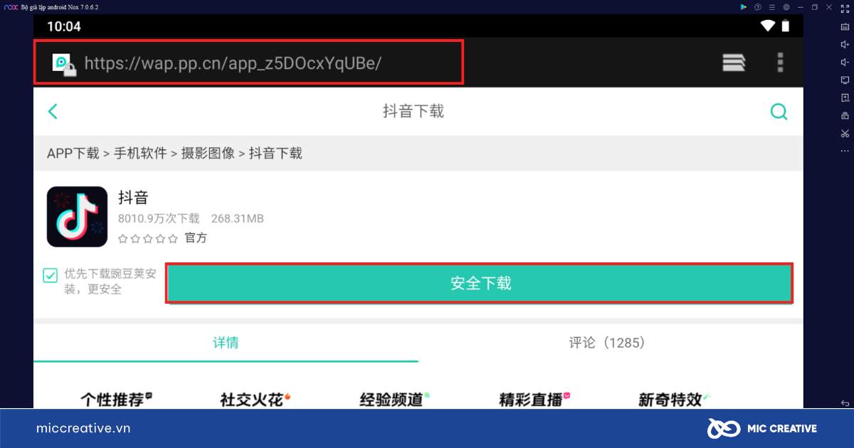 Tải ứng dụng hỗ trợ cài đặt app Trung Quốc
