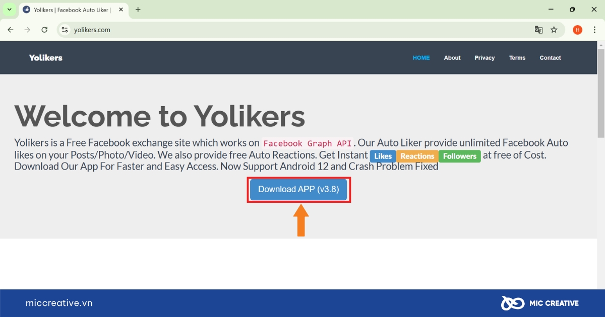 Tải ứng dụng Yolikers