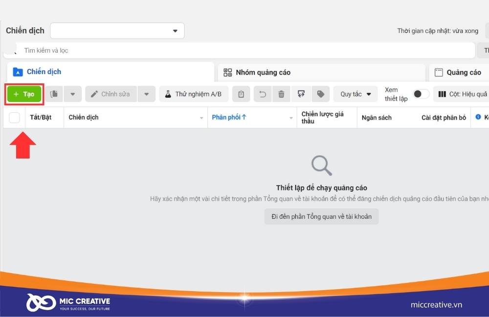 trình quản lý quảng cáo facebook