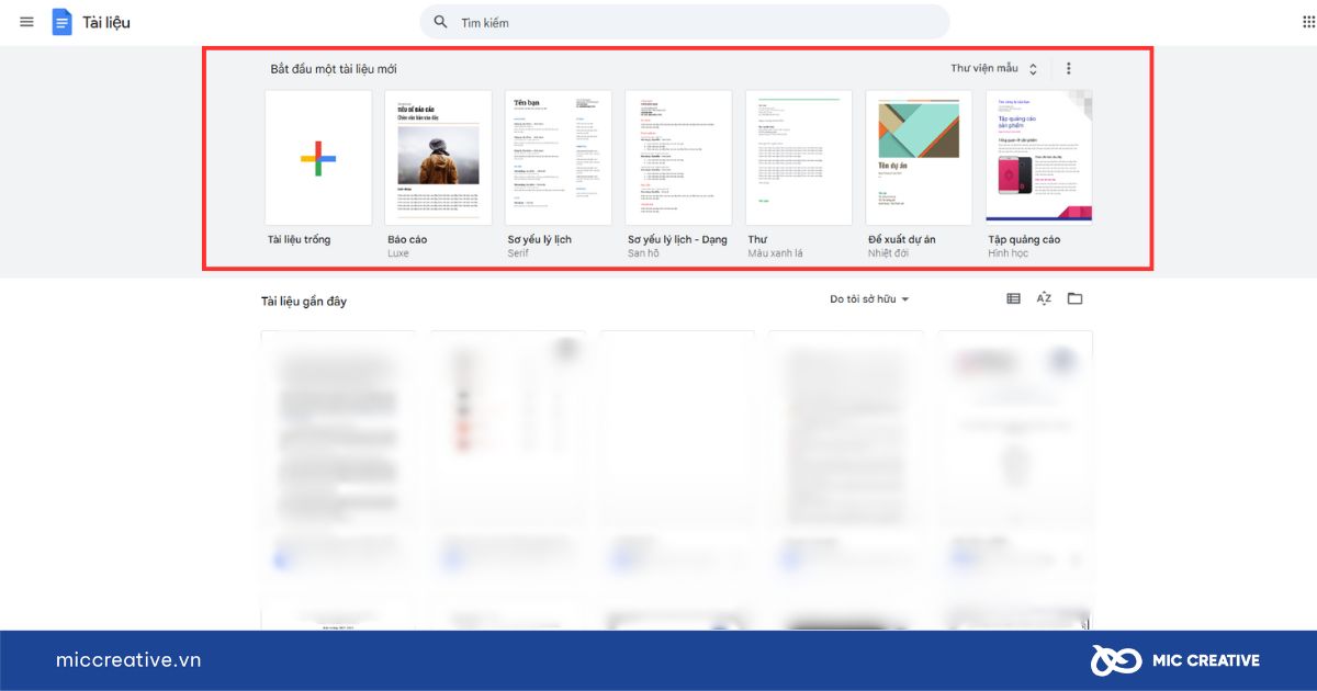 Tạo thông cáo báo chí mẫu bằng Google Docs