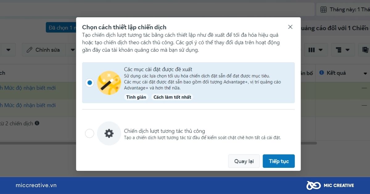 chạy quảng cáo facebook ads