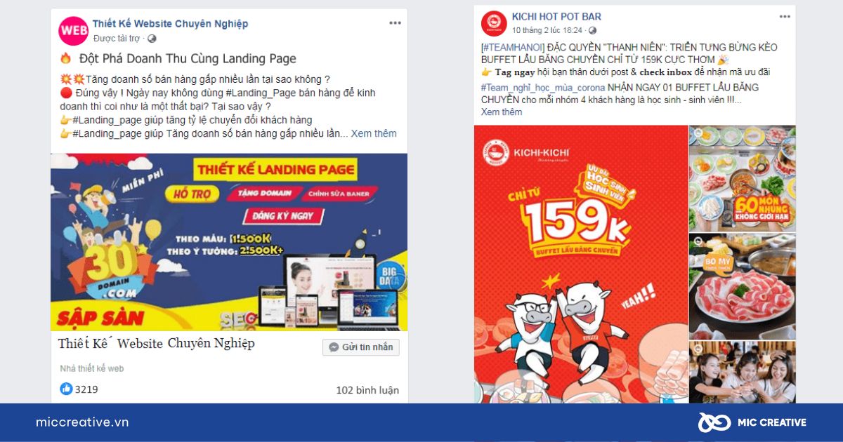 chạy quảng cáo facebook ads