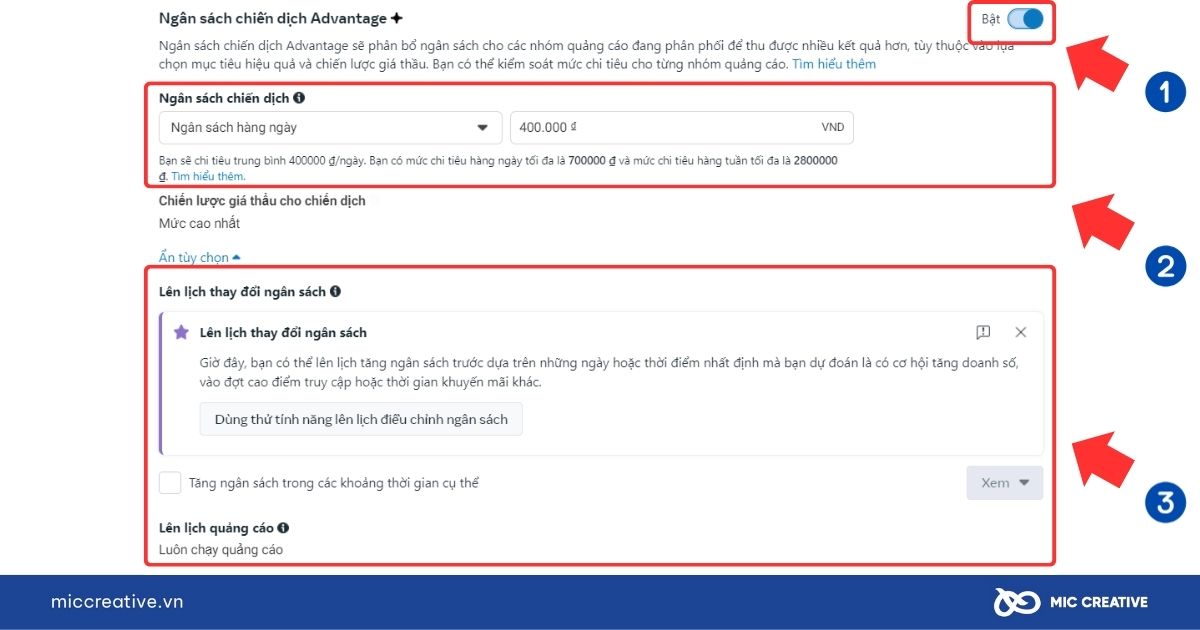 chạy quảng cáo facebook ads