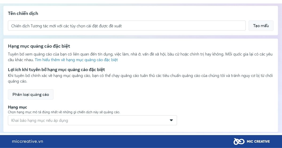 chạy quảng cáo facebook ads