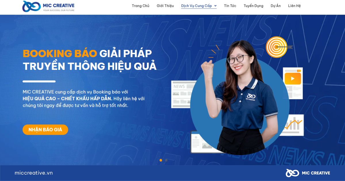Dịch vụ thông cáo báo chí từ MIC Creative