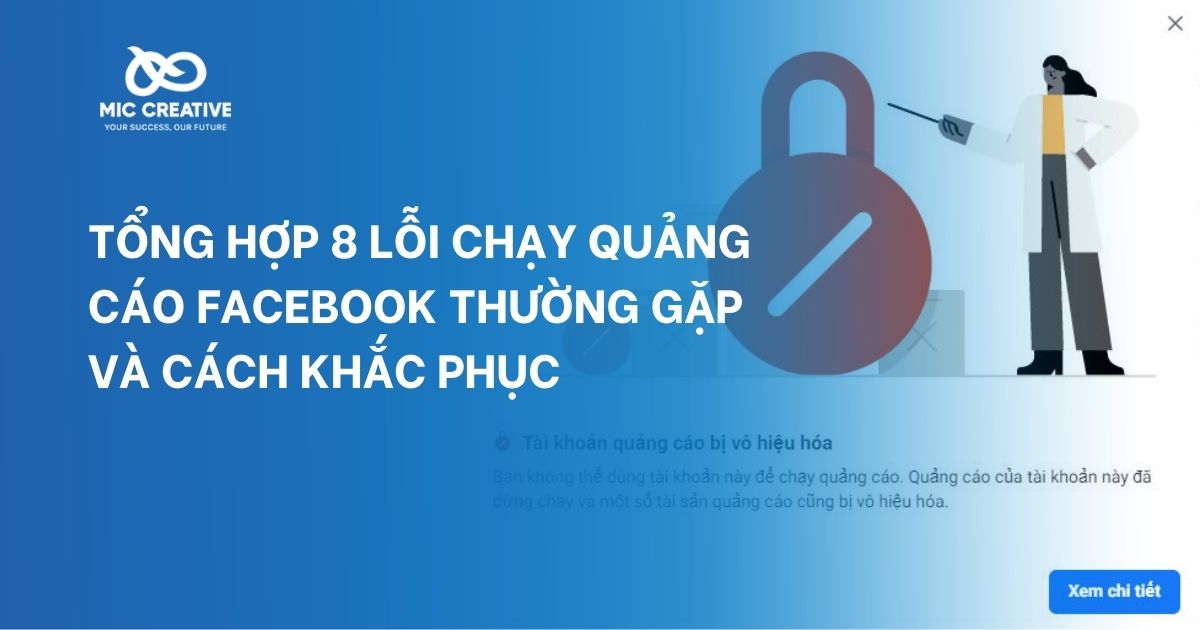 Các lỗi thường gặp khi chạy quảng cáo Facebook Ads