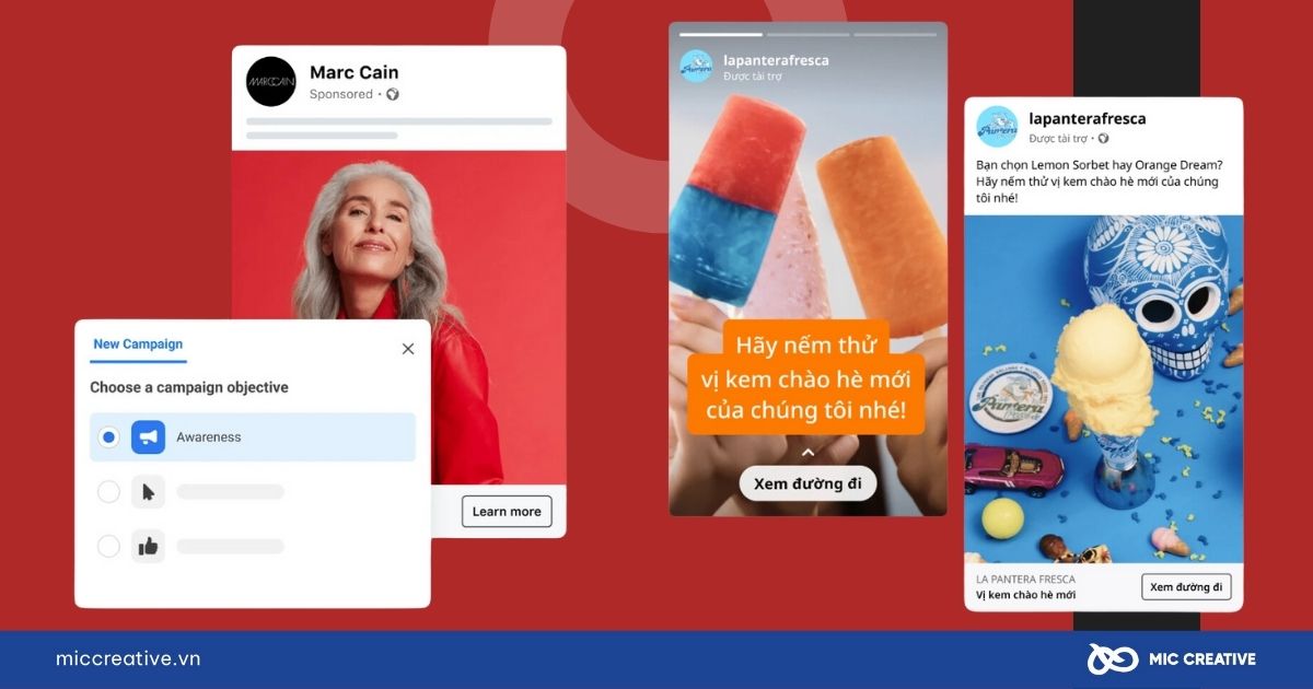 các loại hình quảng cáo trên facebook
