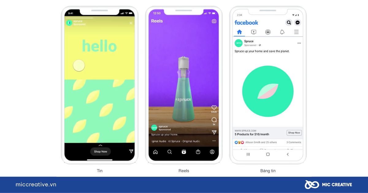 Các loại hình quảng cáo trên facebook