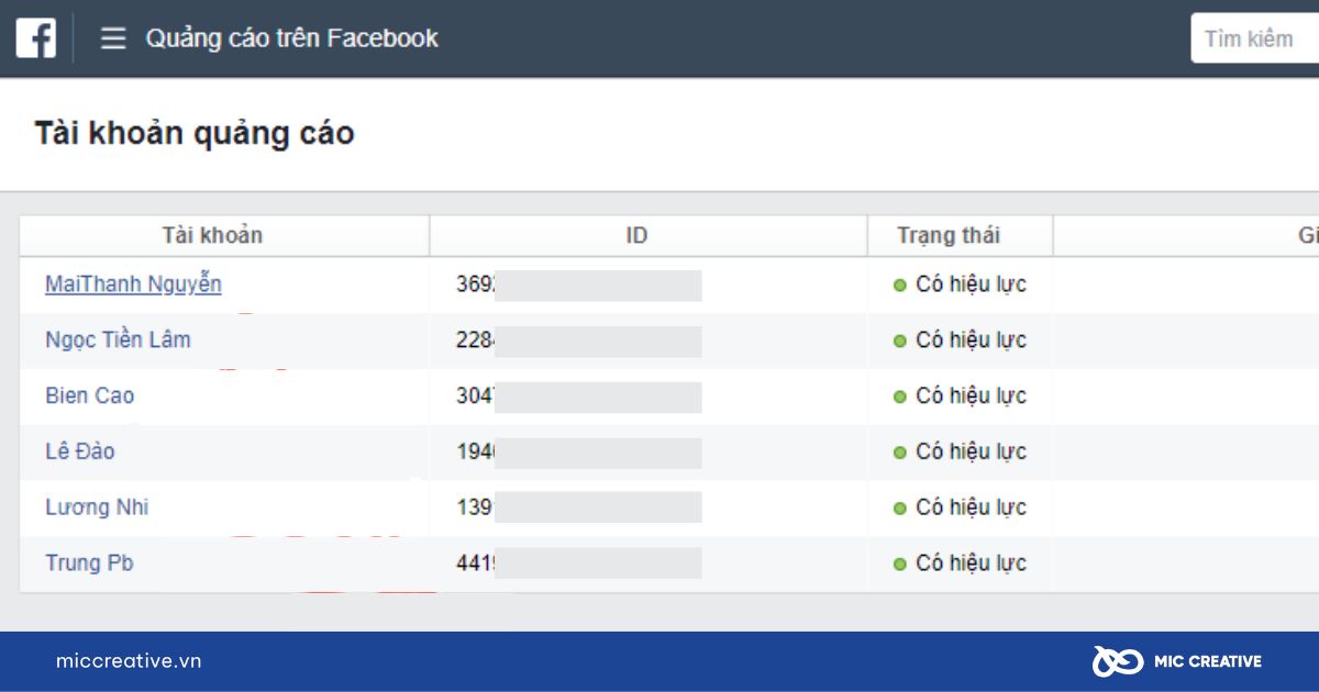 chạy quảng cáo facebook ads