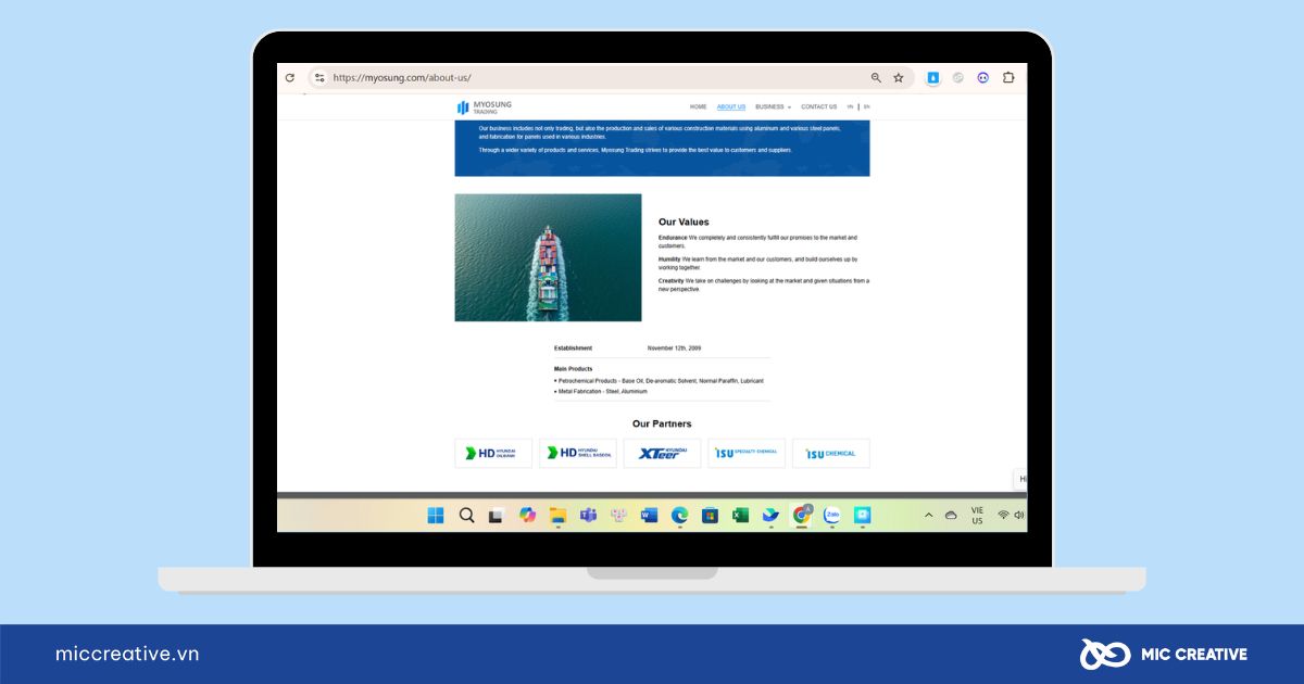 Cách lập trang web công ty