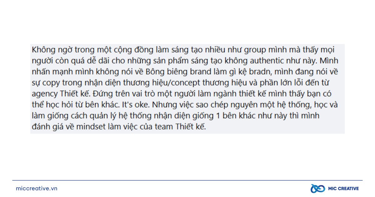 Mượn Ý Tưởng, Bông Biêng Có Vi Phạm Đạo Đức Nghề Nghiệp? Bong Bieng bi to muon y tuong cua thuong hieu khac 2