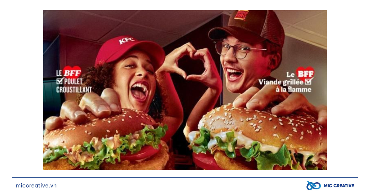 BFF Burger: Khi Burger King và KFC bất ngờ 