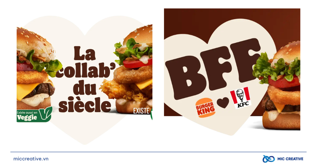 BFF Burger: Khi Burger King và KFC bất ngờ 