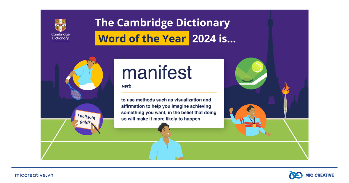 Cơn Sốt “Manifest”: Xu Hướng Thật Hay Ảo Tưởng Tâm Lý? Manifest tro thanh Word of the Year 2024 1