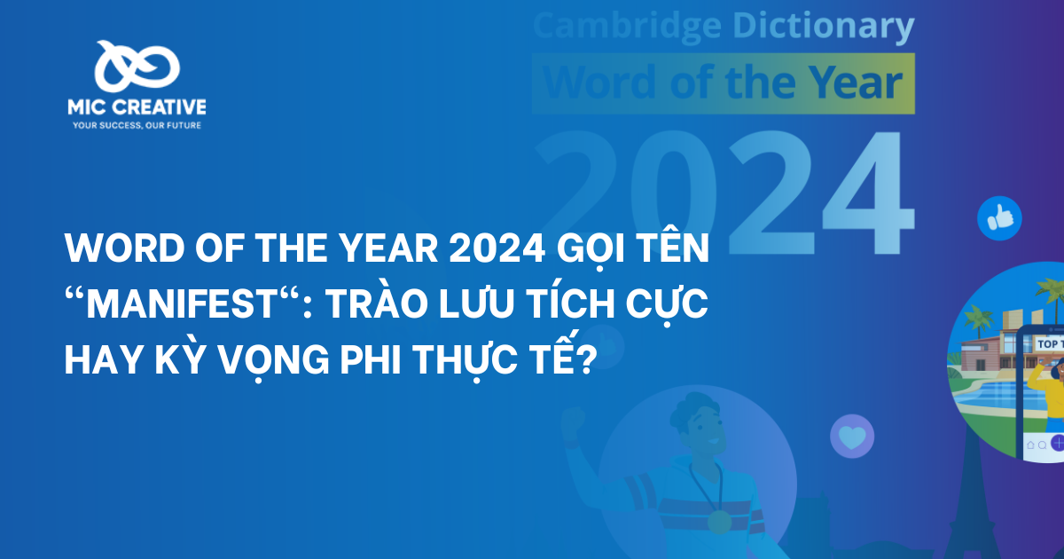 Manifest trở thành word of the year
