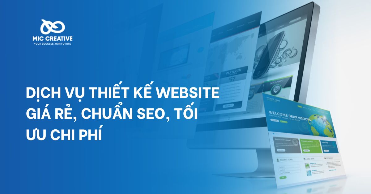 Dịch vụ thiết kế Website giá rẻ chuẩn SEO