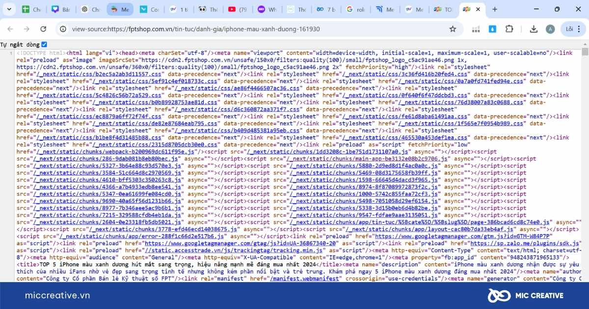 Meta keywords là gì