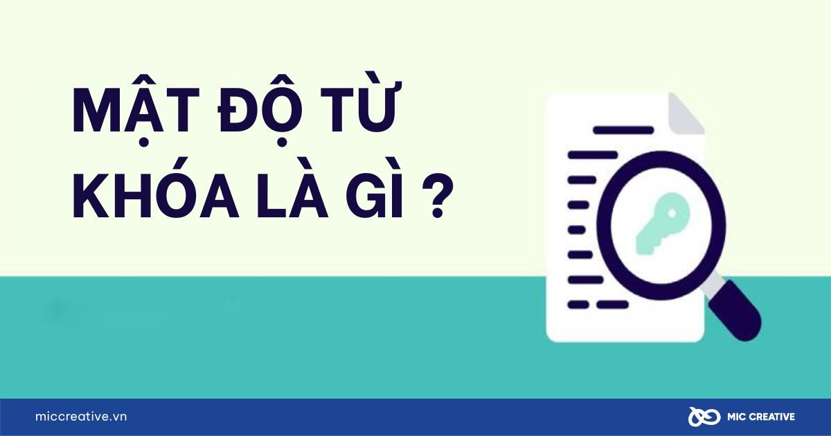 Khái niệm mật độ từ khóa