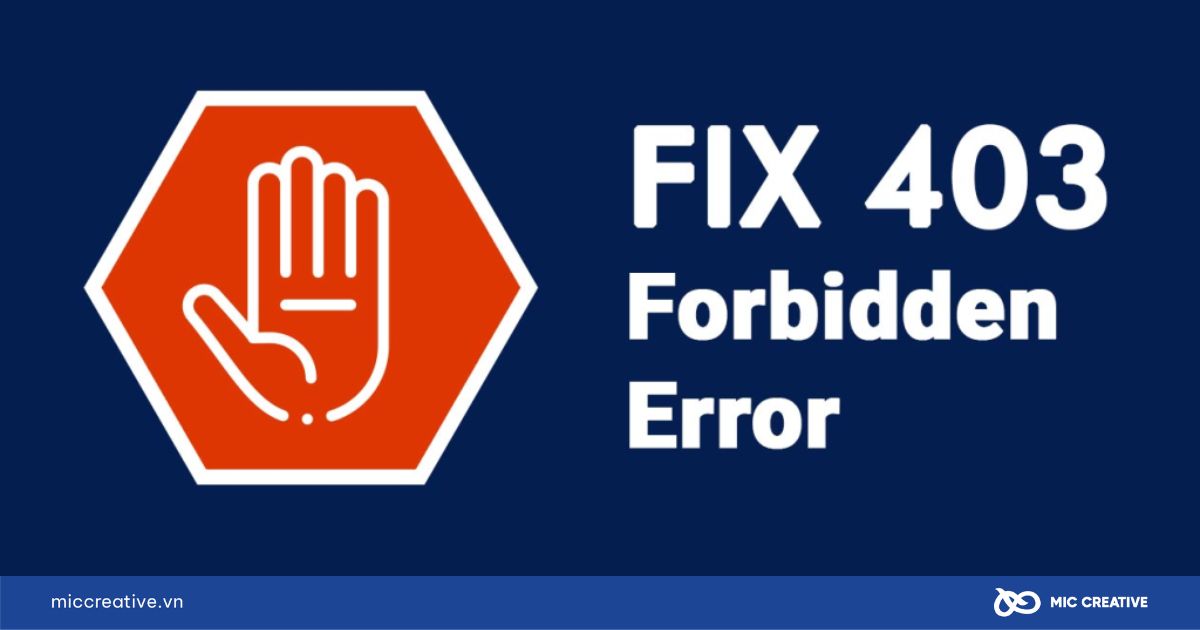 Nguyên nhân phổ biến gây ra 403 Forbidden