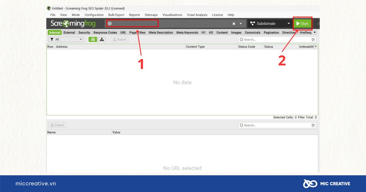 Quét dữ liệu toàn website