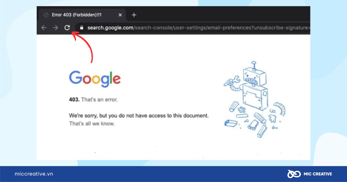 Tải lại trang web