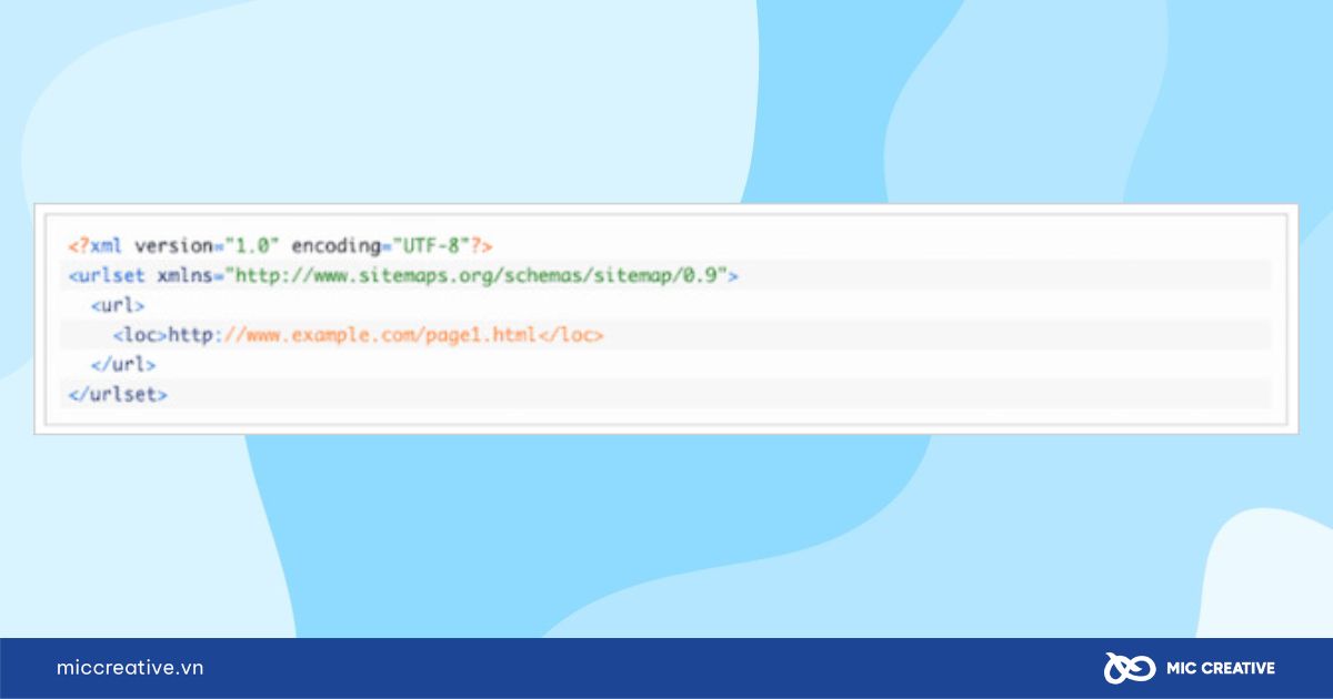XML Sitemap cơ bản