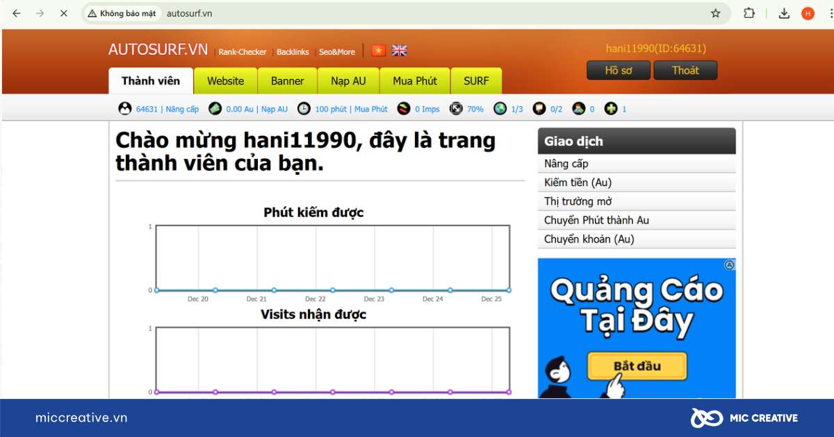Phần mềm tăng lượt truy cập website