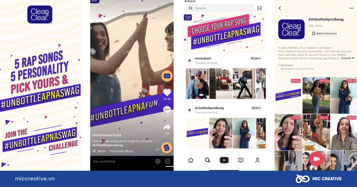 Branded Hashtag Challenge Ads