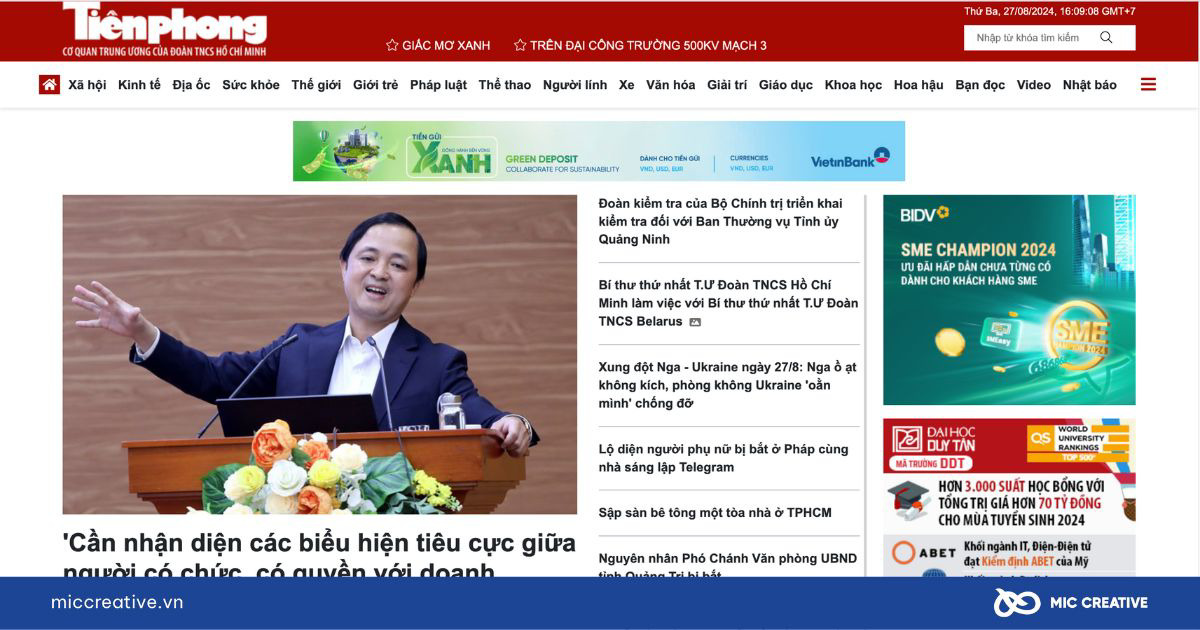 Website tin tức