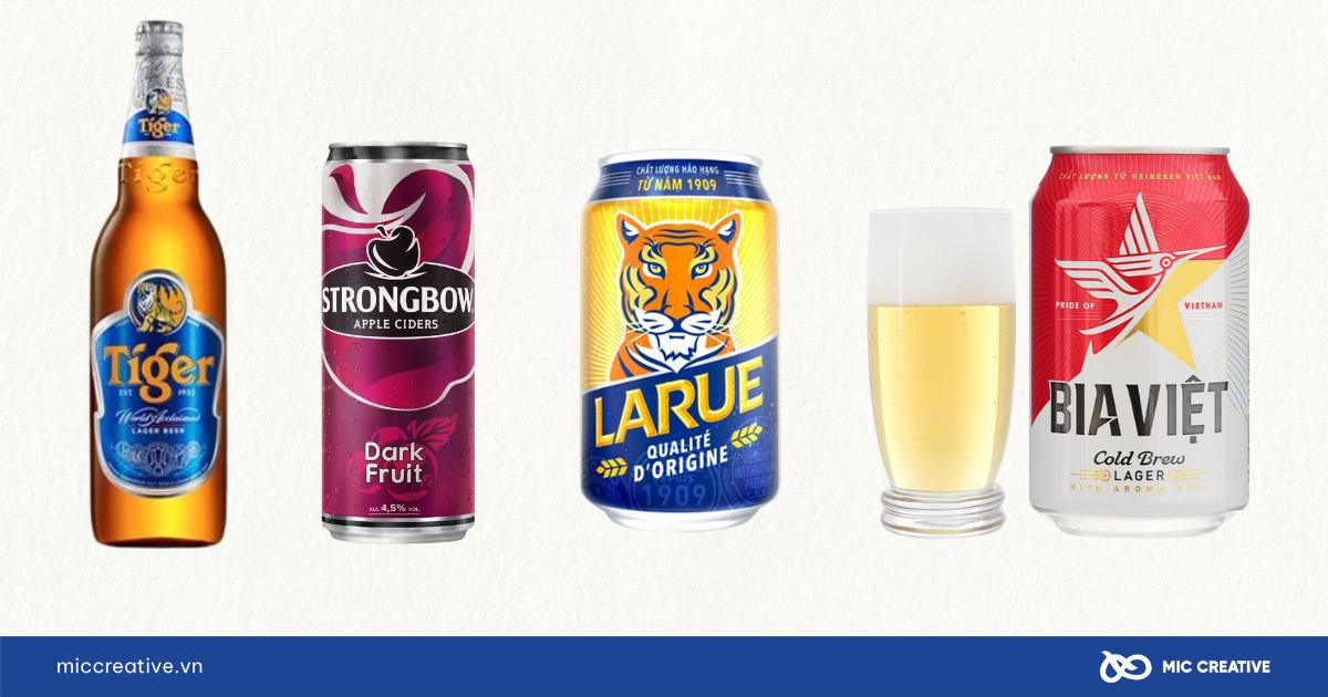 Các sản phẩm thương hiệu khác được Heineken liên kết phân phối