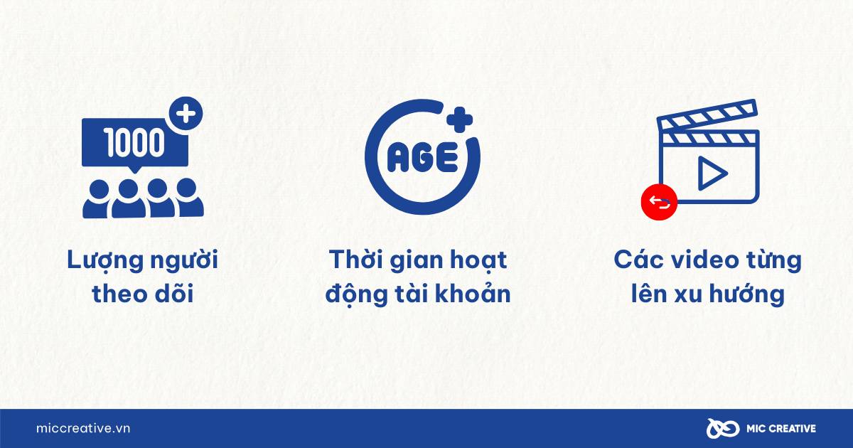 Các yếu tố không ảnh hưởng tới thuật toán TikTok