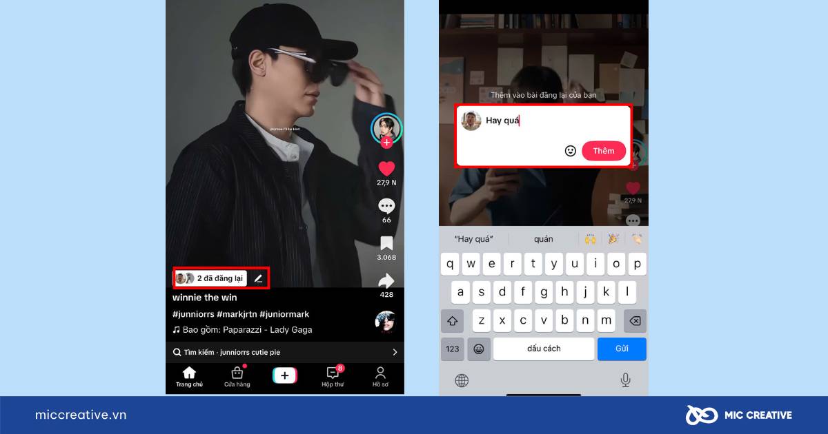 đăng lại trên TikTok là gì