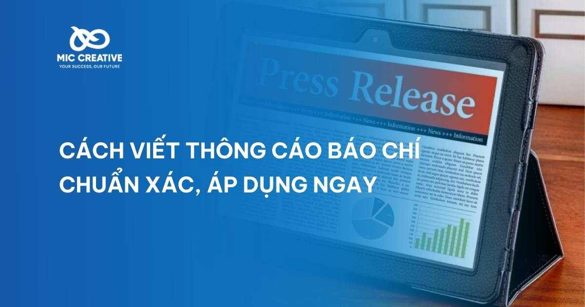 Cách viết thông cáo báo chí