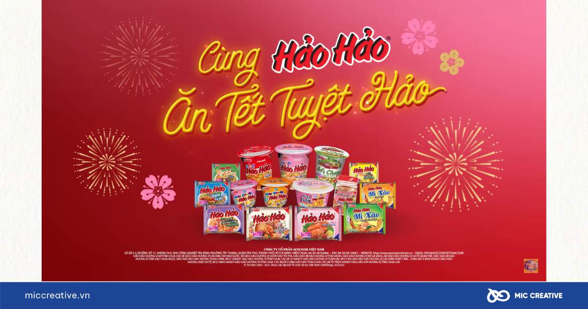 Chiến dịch Cùng Hảo Hảo ăn Tết Tuyệt Hảo của Acecook