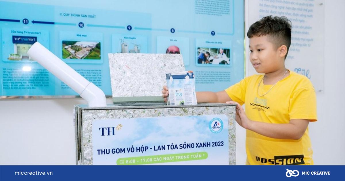 Chiến dịch sống xanh của Th True Milk
