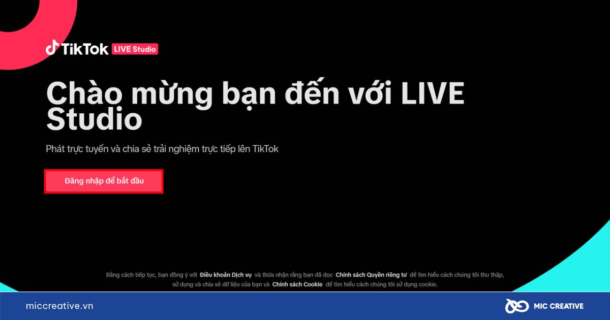 tiktok live studio