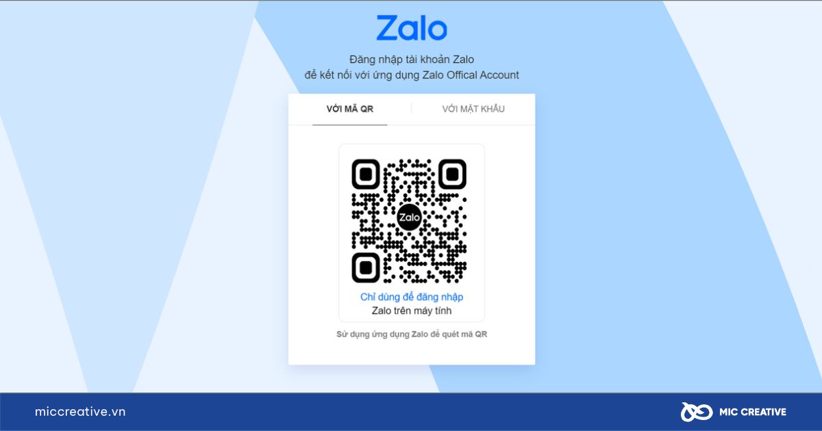 Đăng nhập vào Zalo