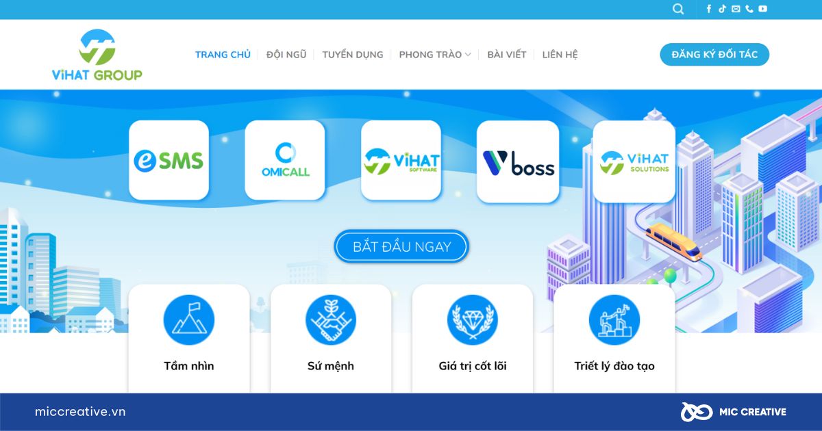 Đơn vị cung cấp dịch vụ Zalo ZNS Vihat