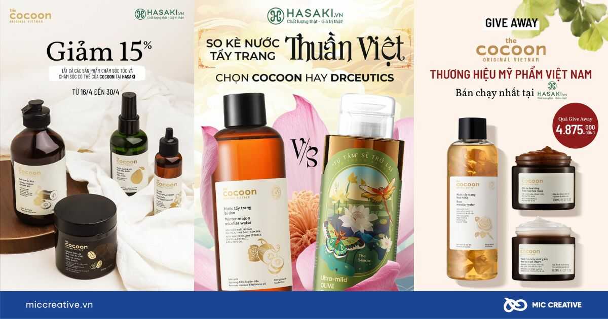 Cocoon đồng hành cùng Hasaki