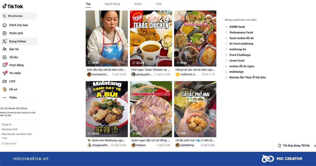 Cách xây dựng kênh tiktok thông qua gắn hashtag