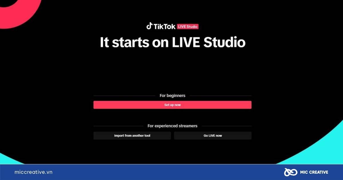 TikTok Live Studio