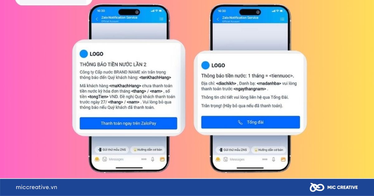 Gửi ZNS theo chiến dịch là gì?