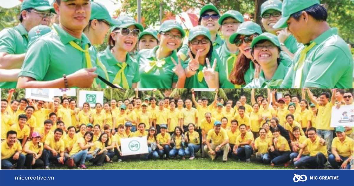 Hoạt động Team Building của đội ngũ nhân viên Heineken