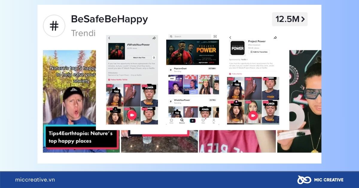 Kết hợp Influencer Marketing và các Hashtags 
