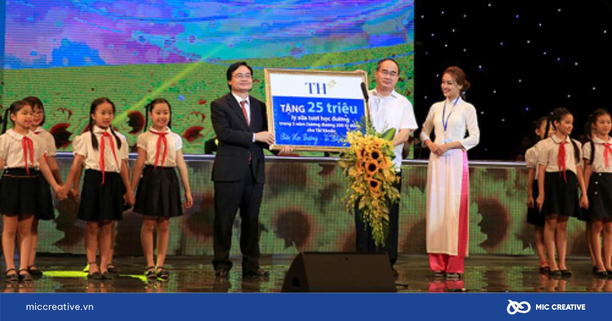 Lễ phát động chương trình Sữa học đường - Vì tầm vóc Việt của tập đoàn TH